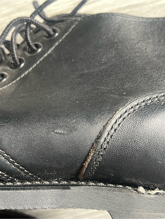 VTG new Men\'s Biltrite Steel Toe EH Chukka Work Leather Black Ankle Boots Sz 10R main image 9